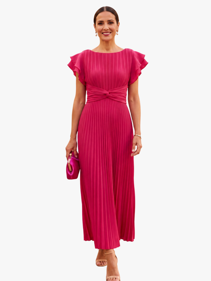 Bellarose | Elegant Gathered Waist Maxi Dress