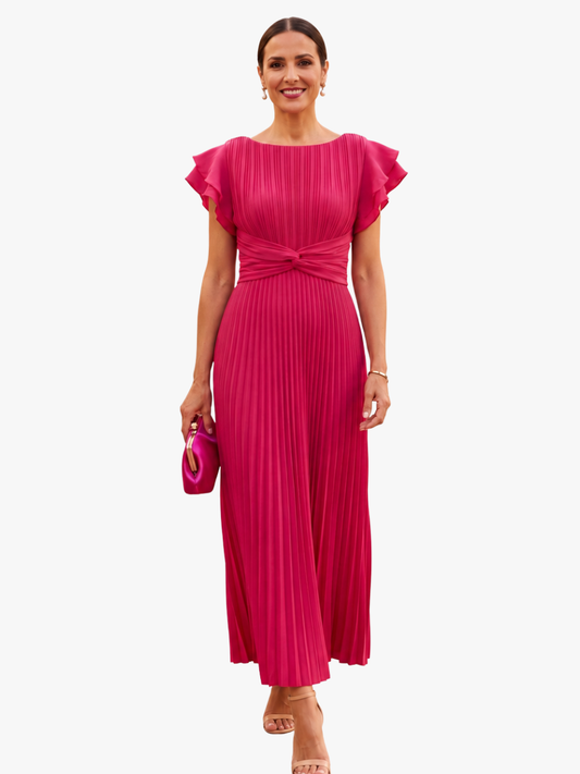 Bellarose | Elegant Gathered Waist Maxi Dress