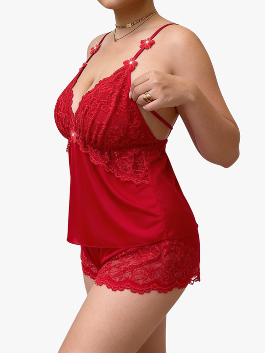 Maelynn | Delicate Lace Sleepwear Set