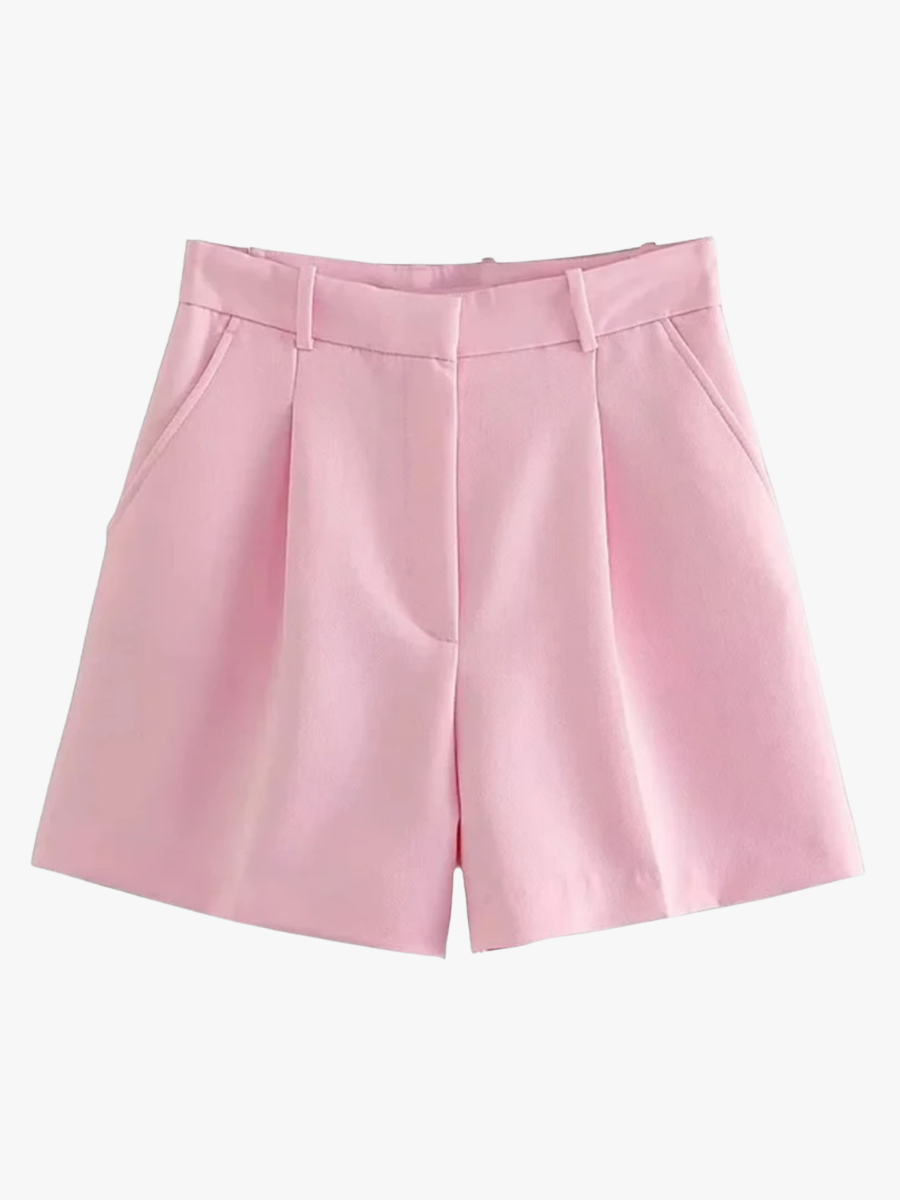 Sylvie | Refined A Line Tailored Shorts