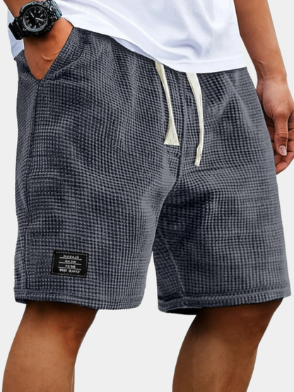 Evren | Lightweight Waffle Knit Shorts