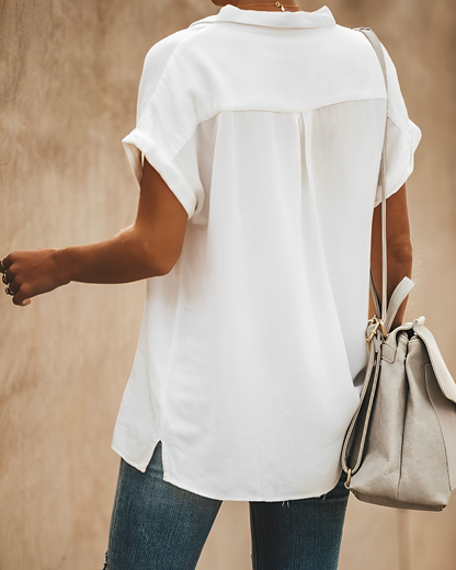 Cosette | Lightweight Everyday Collared Blouse