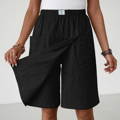 Sienna | High Waist Casual Pocket Shorts