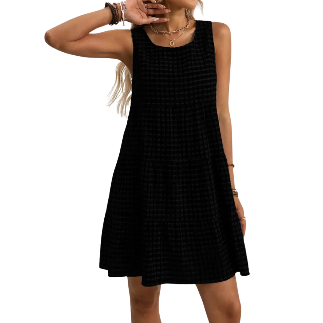 Valora | Breezy Textured Day Dress