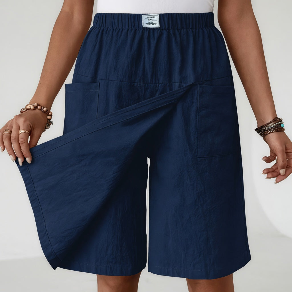 Sienna | High Waist Casual Pocket Shorts