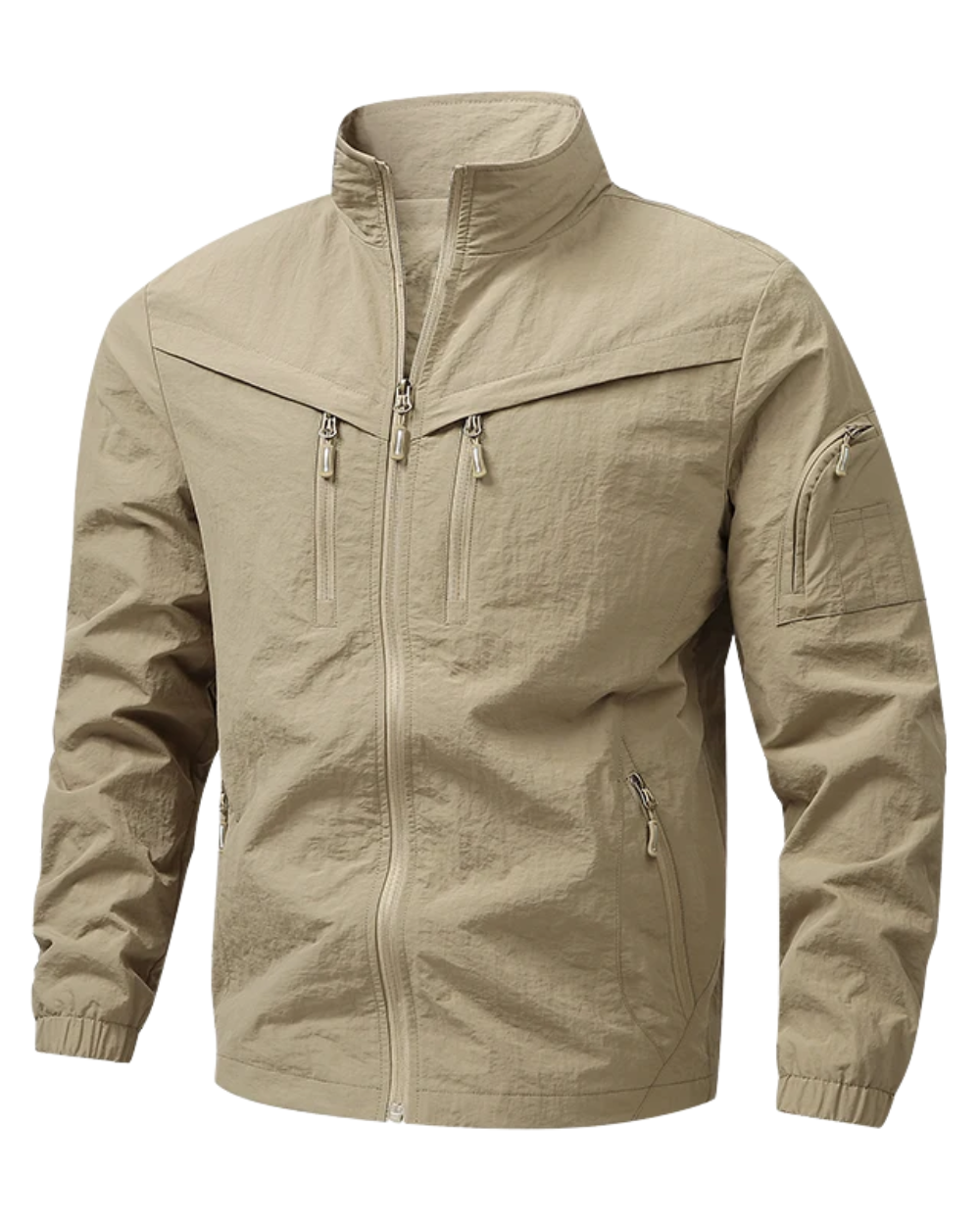 Kaelvorn | Stand Collar Tactical Windbreaker