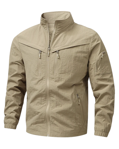Kaelvorn | Stand Collar Tactical Windbreaker