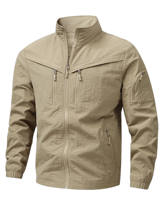 Kaelvorn | Stand Collar Tactical Windbreaker