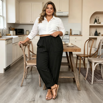 Bryony | Soft Touch Balloon Trousers