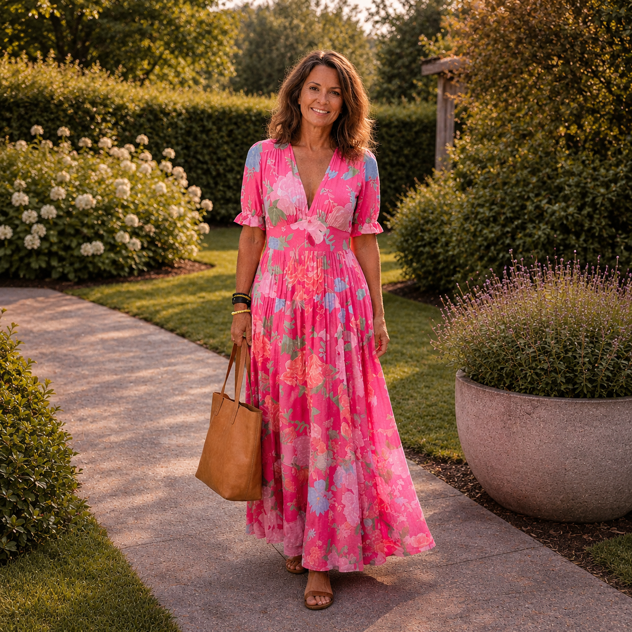 Quinlisse | Ruffle Sleeve Flowing Summer Dress