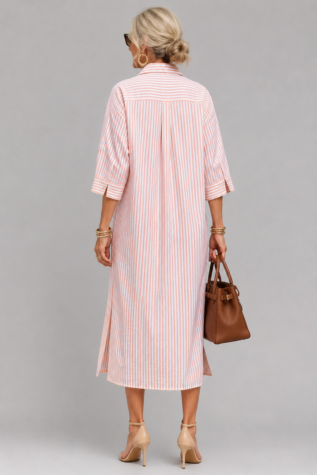 Gwendra | Relaxed Button Front Dress