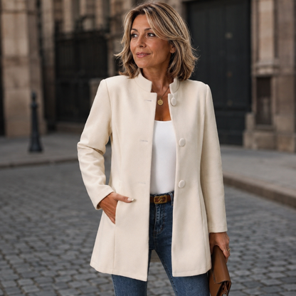 Orlitha | Classic Button Front Coat