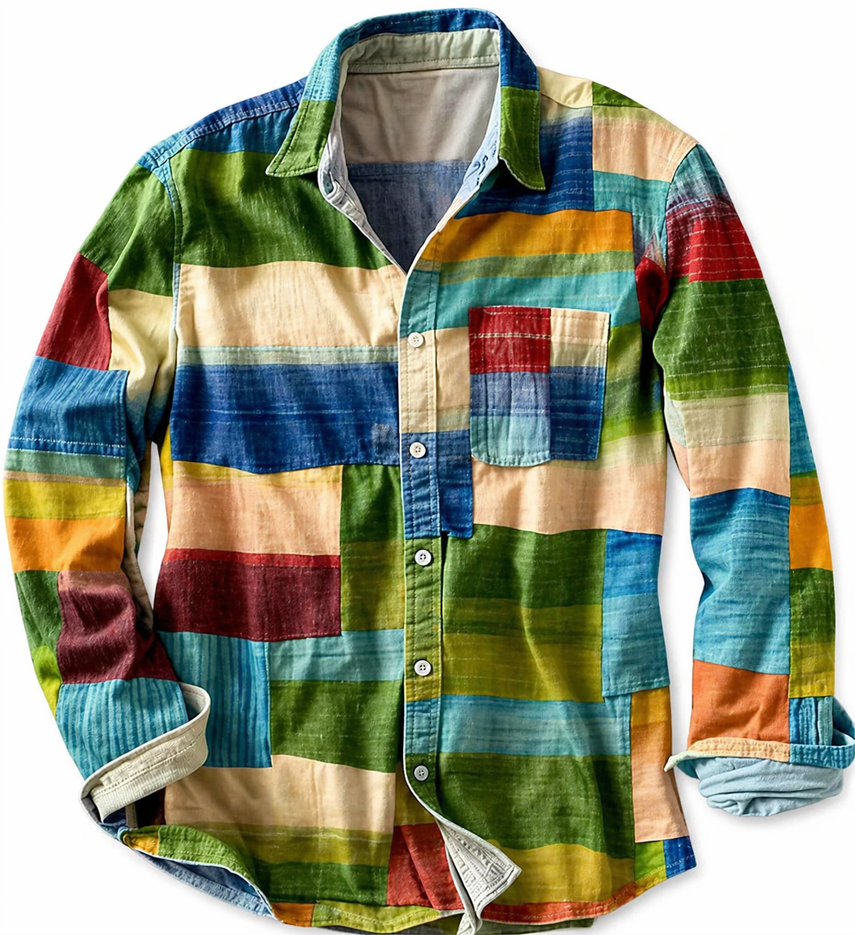 Hewitt | Colorful Checkered Button Shirt