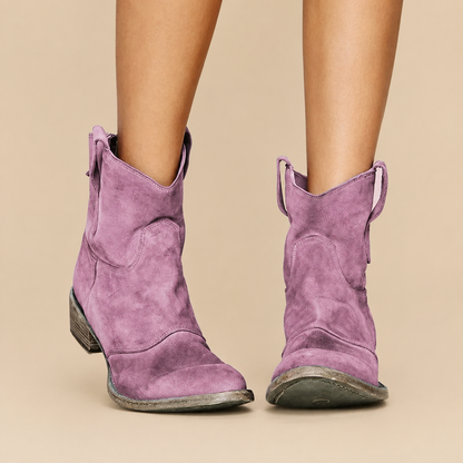 Aureliah | Vintage Western Ankle Boots