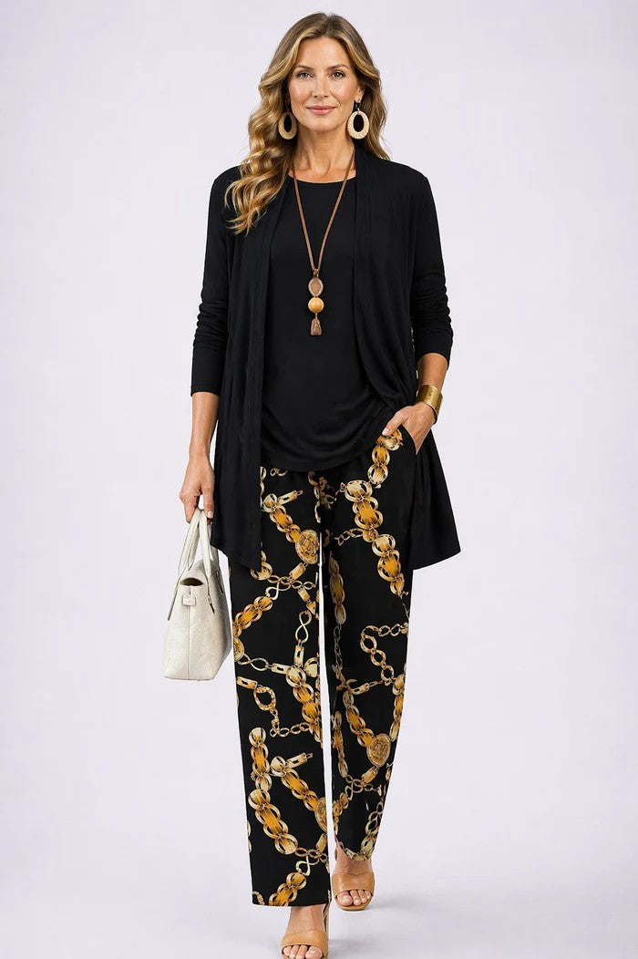 Marivelle | Botanical Cardigan Three Piece Set