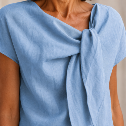 Hannelise | Soft Linen Midi Dress