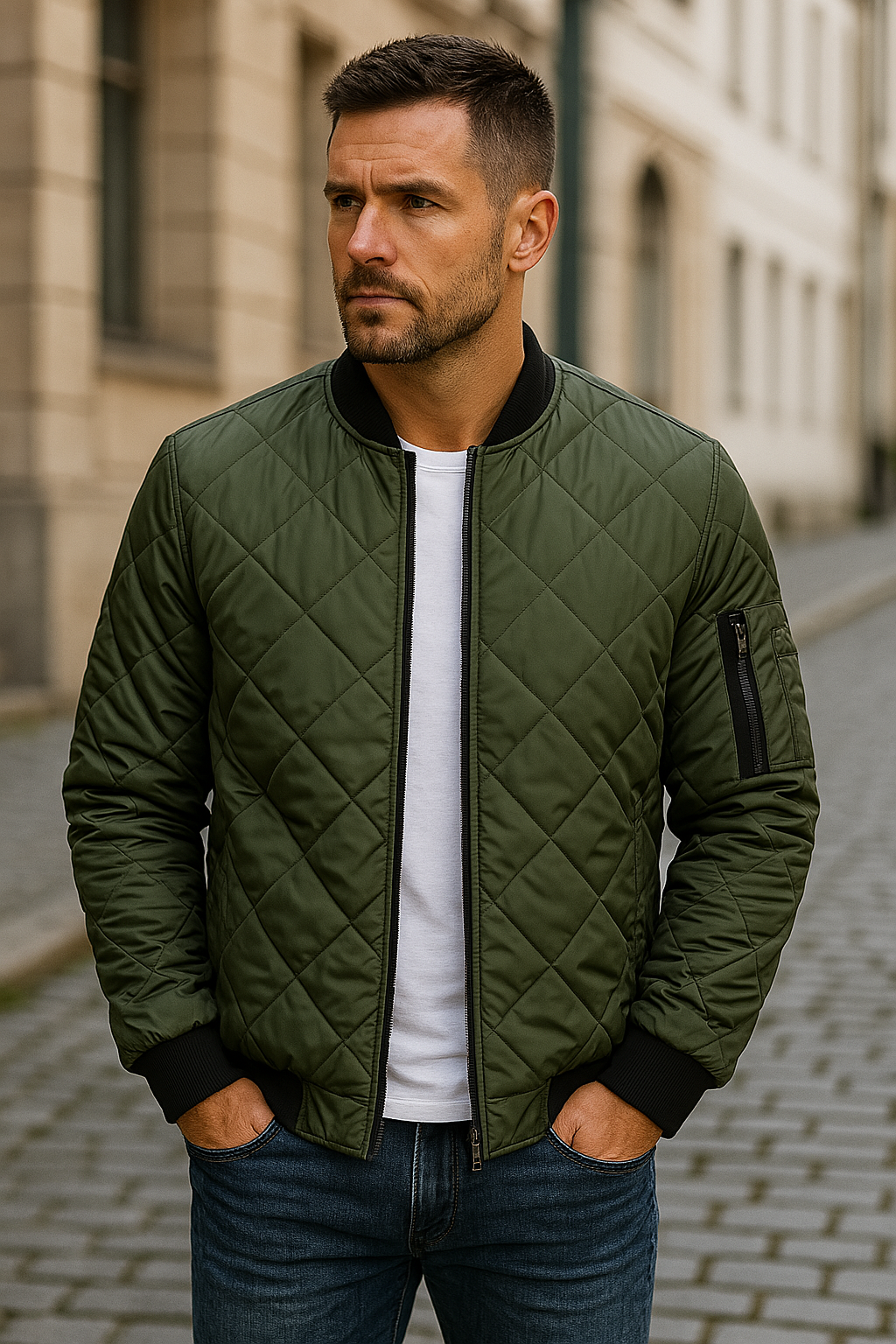 Kaelen | Lightweight Urban Bomber Coat