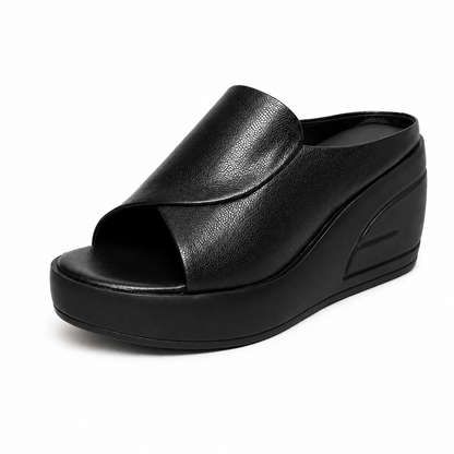 Orlessa | Soft Step Wedge Slide Sandals