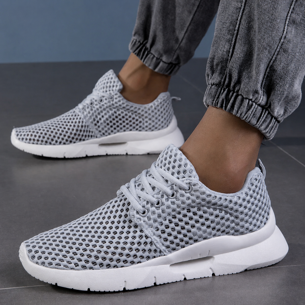 Aubrey | Lightweight Knit Walking Shoes