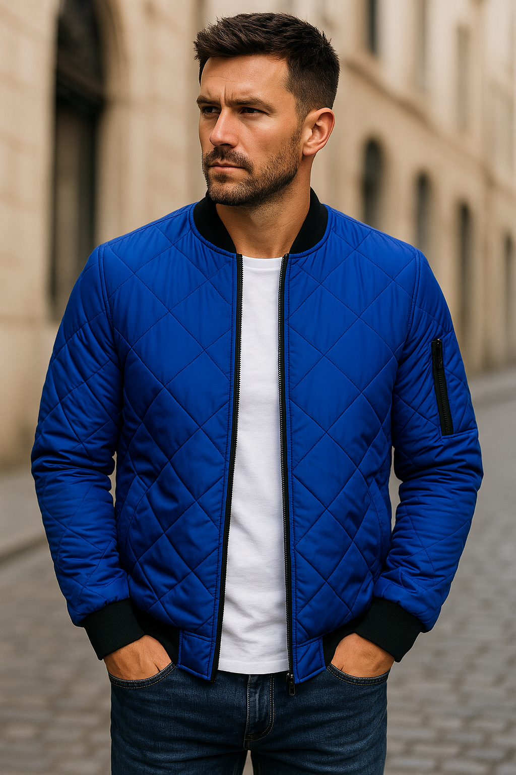 Kaelen | Lightweight Urban Bomber Coat