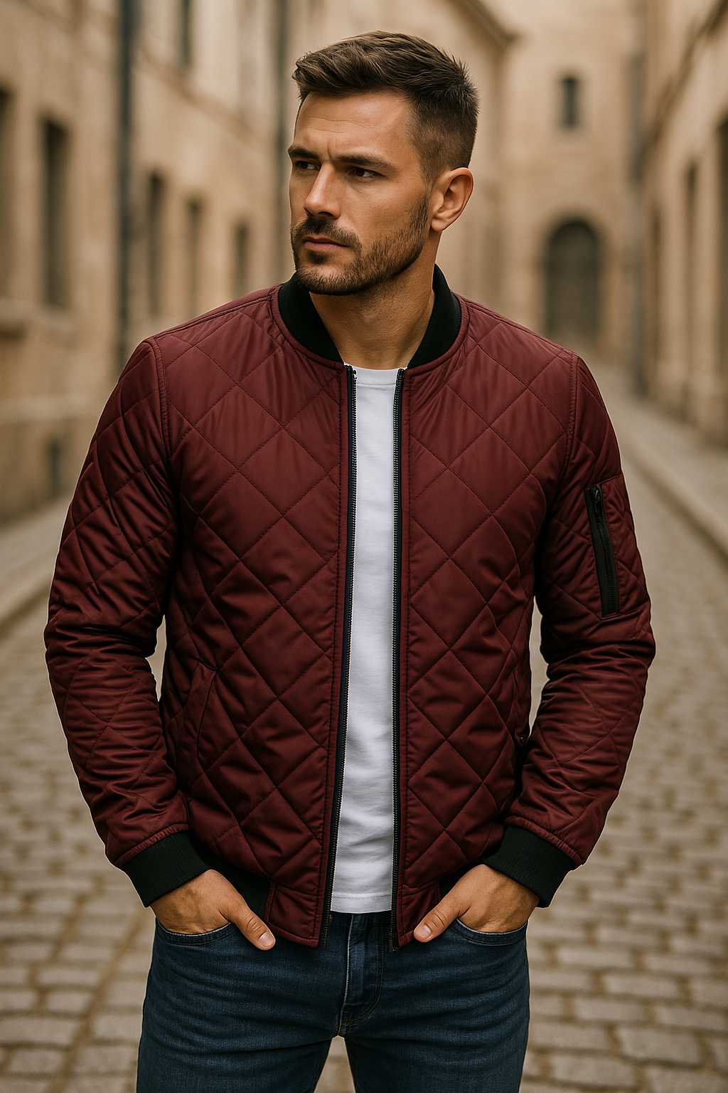 Kaelen | Lightweight Urban Bomber Coat