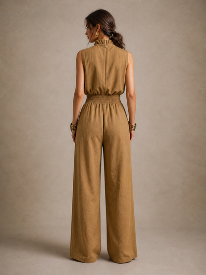 Amara | Relaxed Fit Utility Jumpsuit