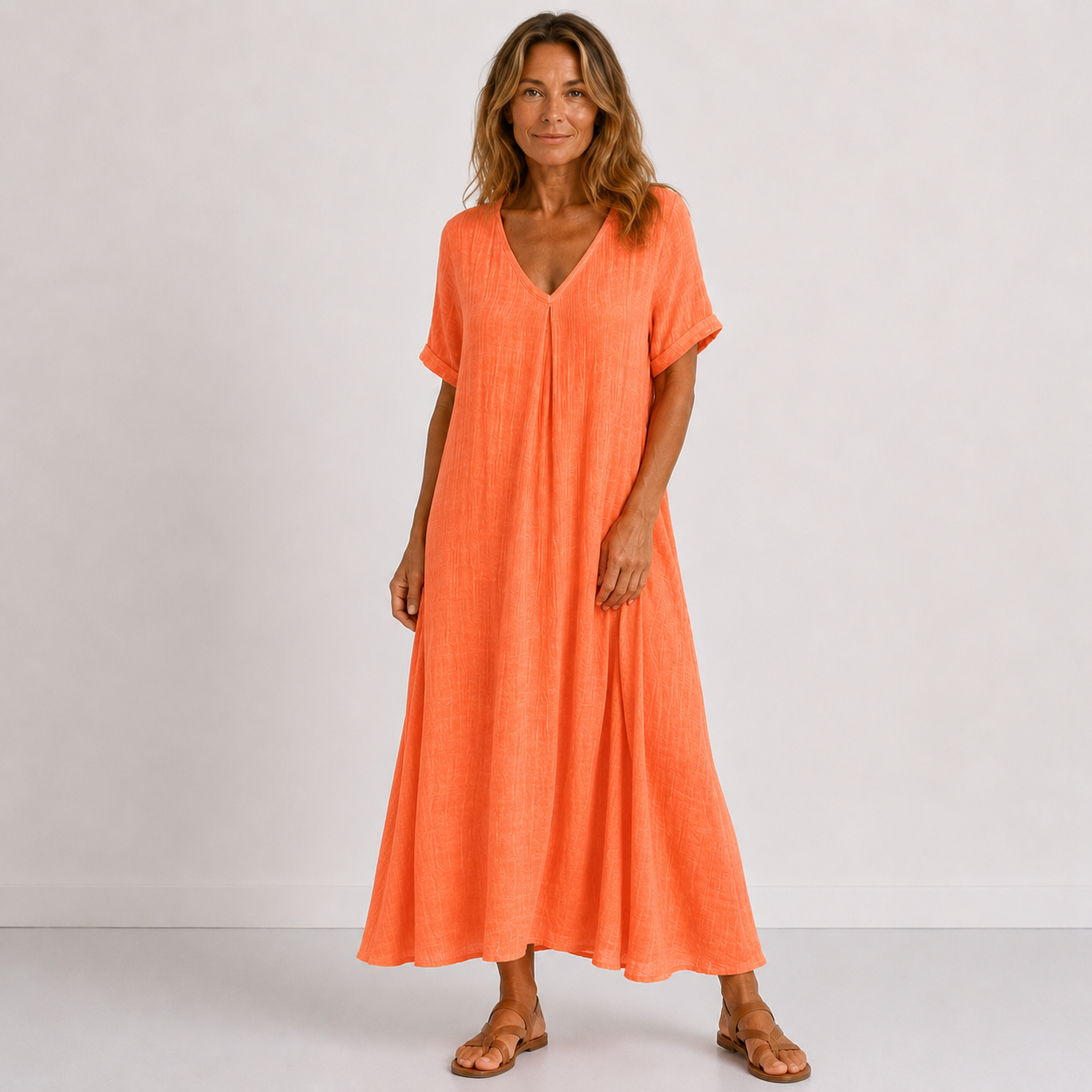Eirlys | Lightweight A Line Maxi Dress