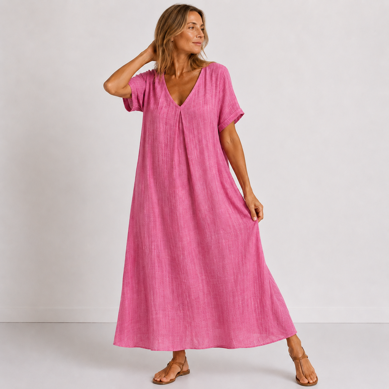 Eirlys | Lightweight A Line Maxi Dress