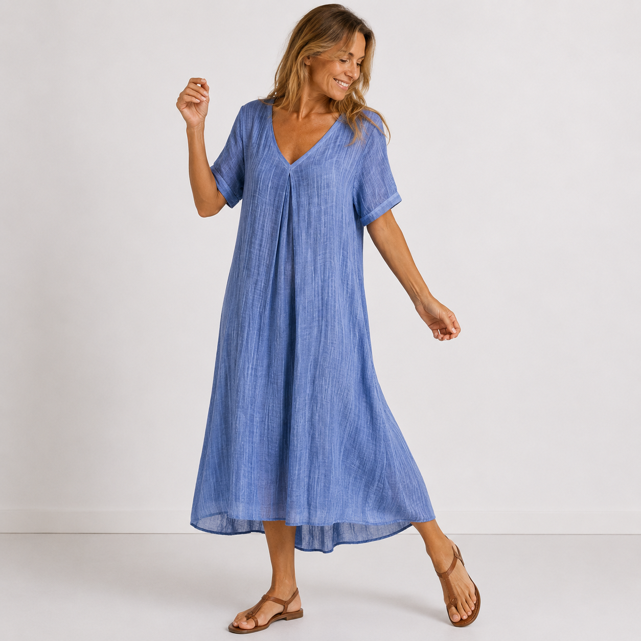 Eirlys | Lightweight A Line Maxi Dress