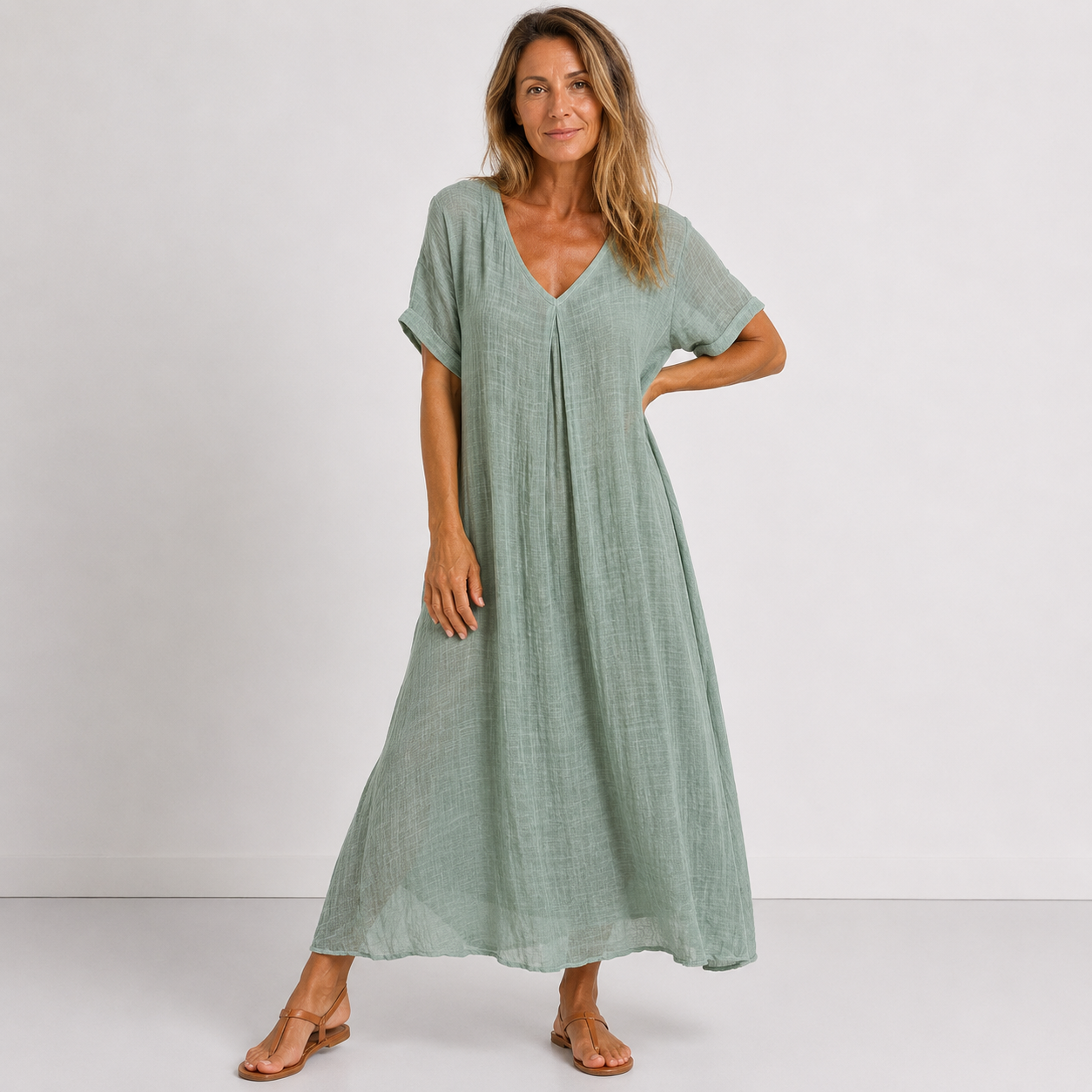 Eirlys | Lightweight A Line Maxi Dress