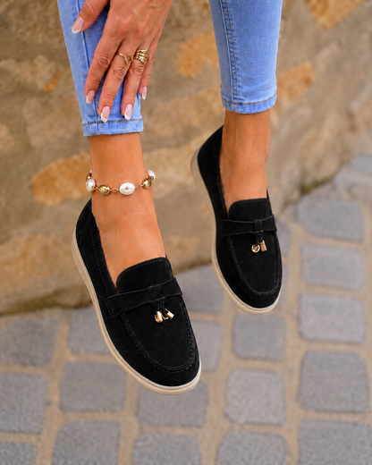 Sadie | Classic Suede Style Loafers