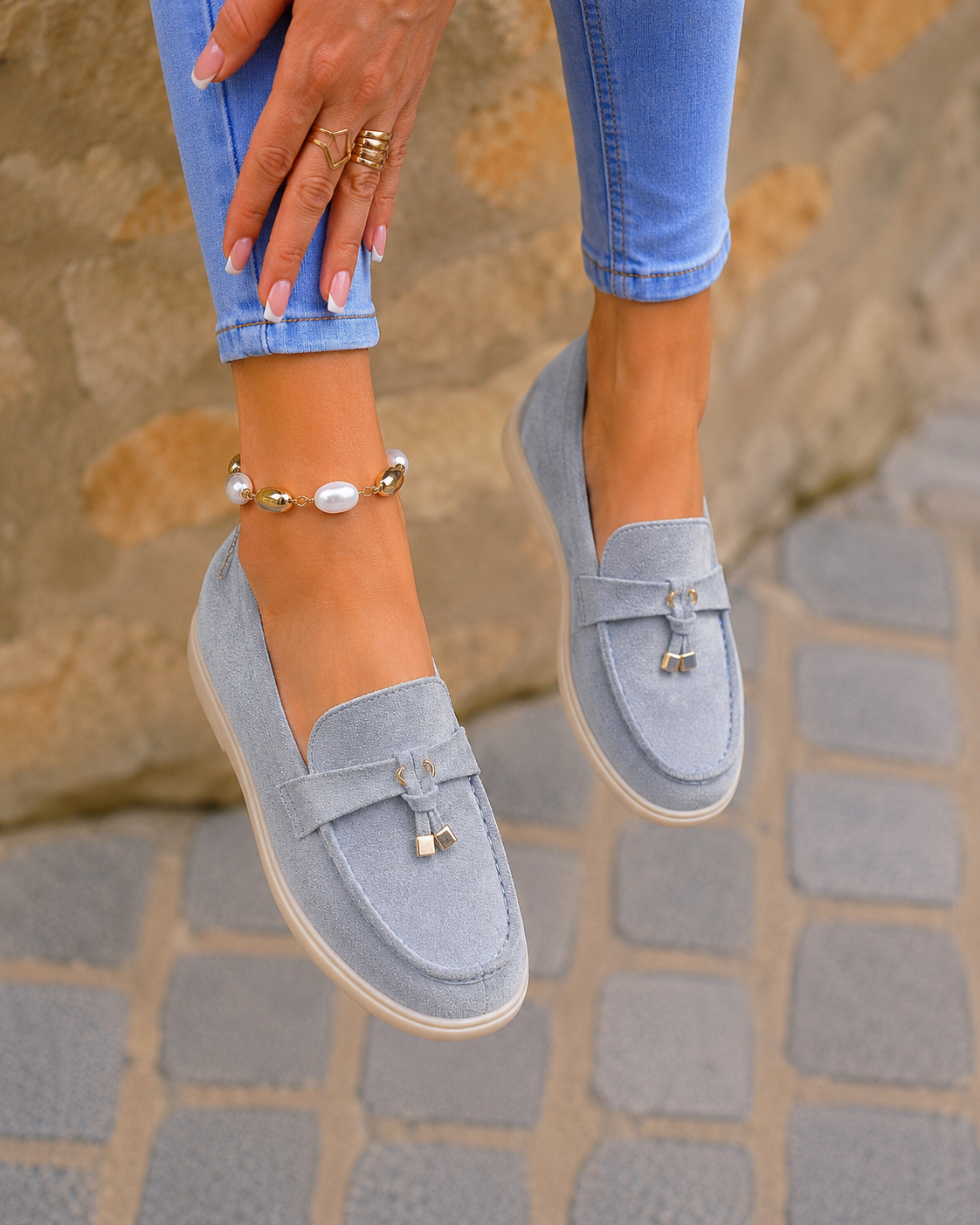Sadie | Classic Suede Style Loafers