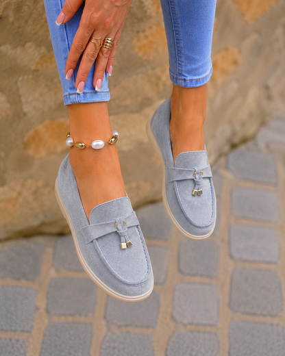 Sadie | Classic Suede Style Loafers
