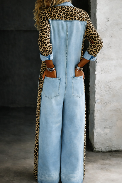 Sabriel | Utility Pocket Denim Maxi Dress
