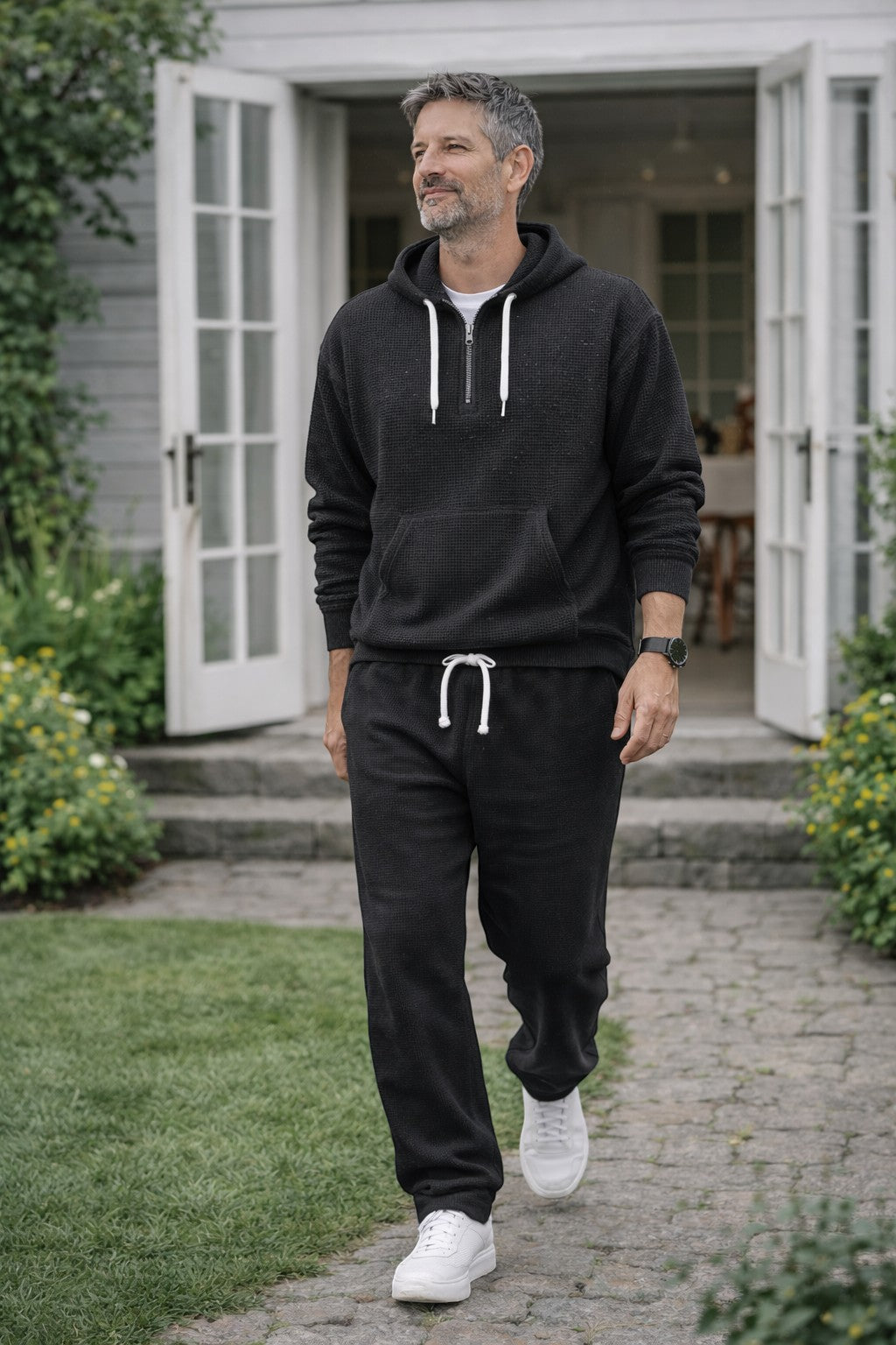 Nytheric | Casual Drawstring Tracksuit Set