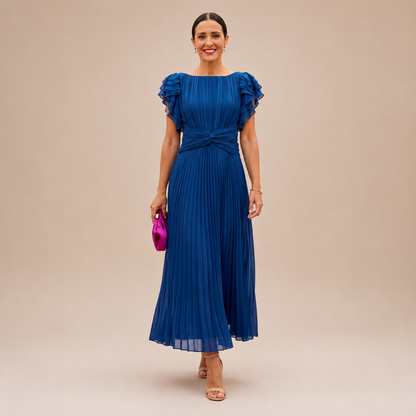 Bellarose | Elegant Gathered Waist Maxi Dress