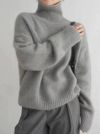 Brivelle | Luxe Turtleneck Knit Sweater