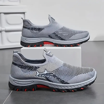 Parker | Slip On Mesh Walking Shoes