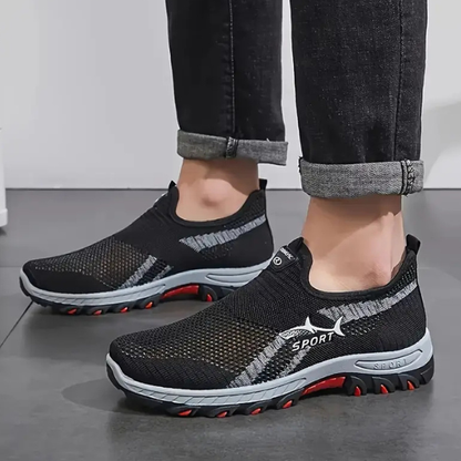 Parker | Slip On Mesh Walking Shoes