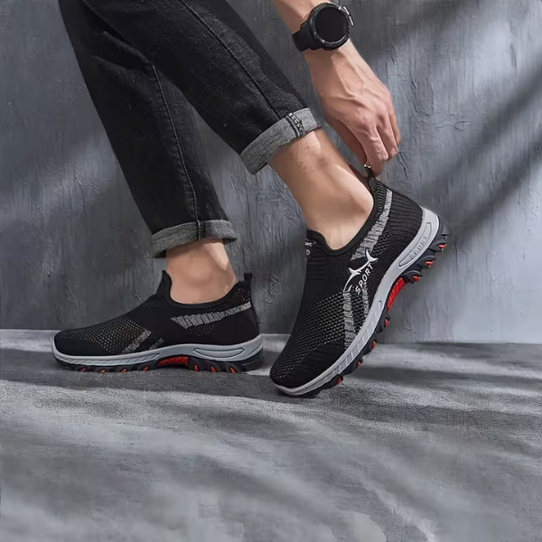 Parker | Slip On Mesh Walking Shoes