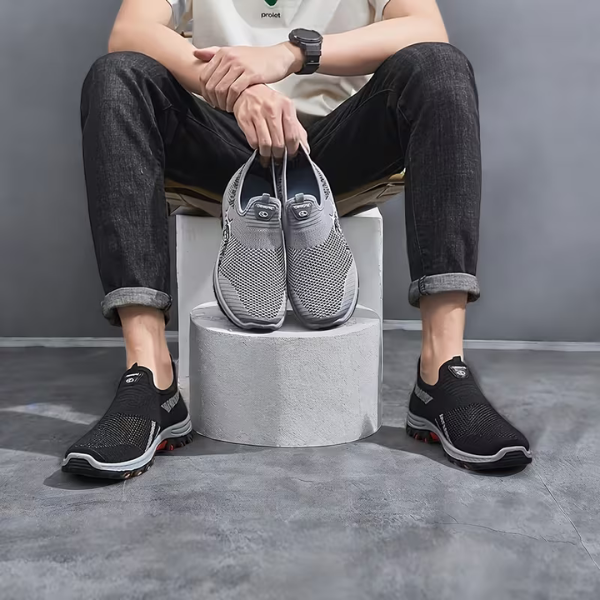 Parker | Slip On Mesh Walking Shoes