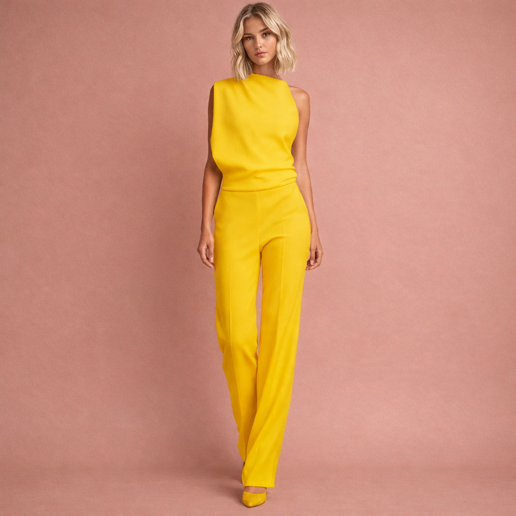 Ottavia | Minimalist Wide Leg Jumpsuit