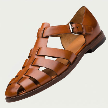 Faelan | Classic Fisherman Leather Sandals
