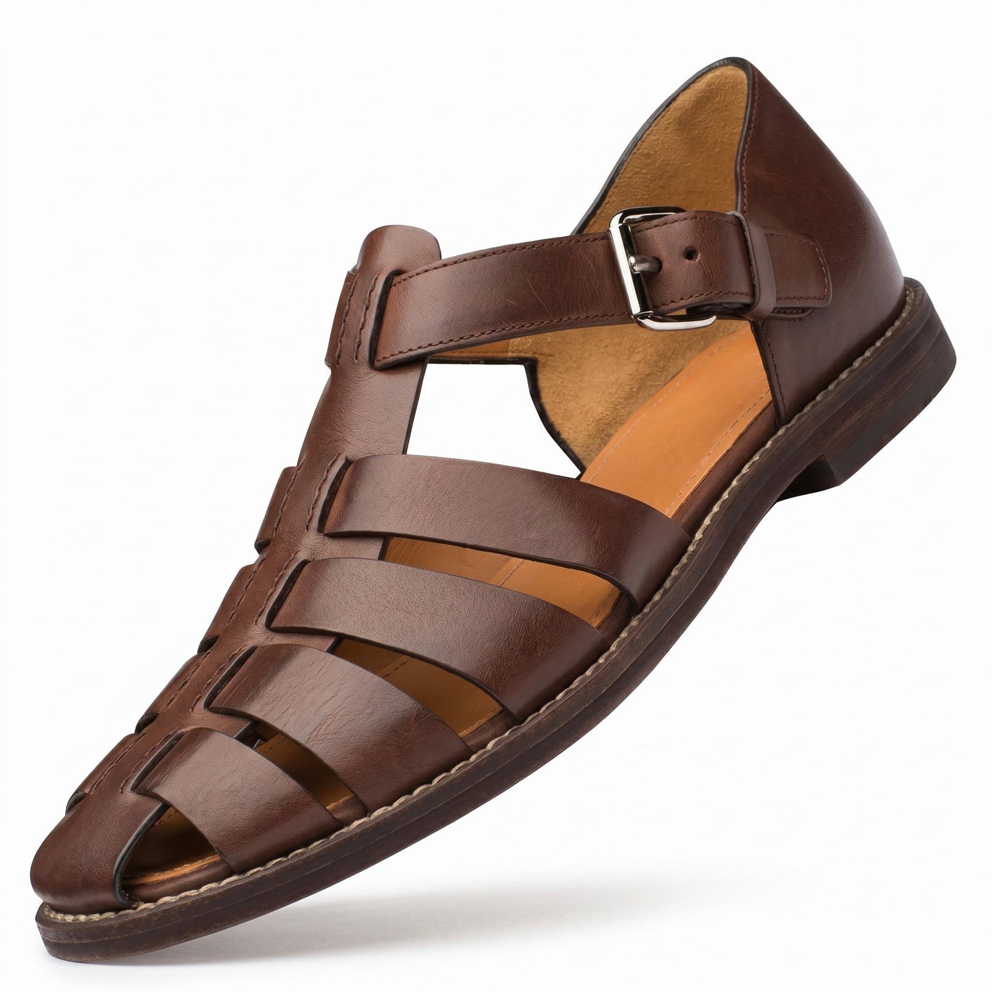 Faelan | Classic Fisherman Leather Sandals