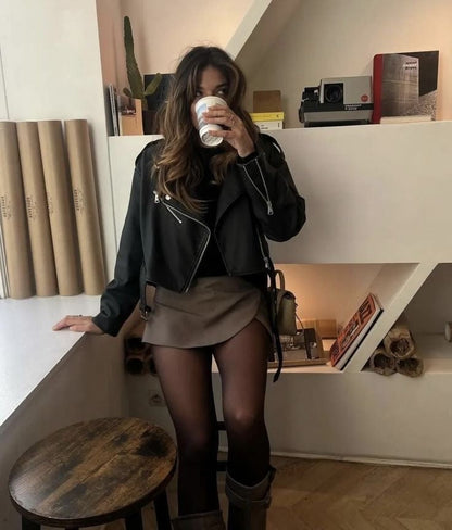 Xanthe | Elegant High Waist Skort