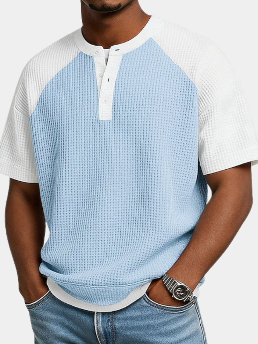 Dalton | Casual Waffle Knit T Shirt
