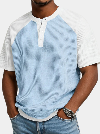 Dalton | Casual Waffle Knit T Shirt