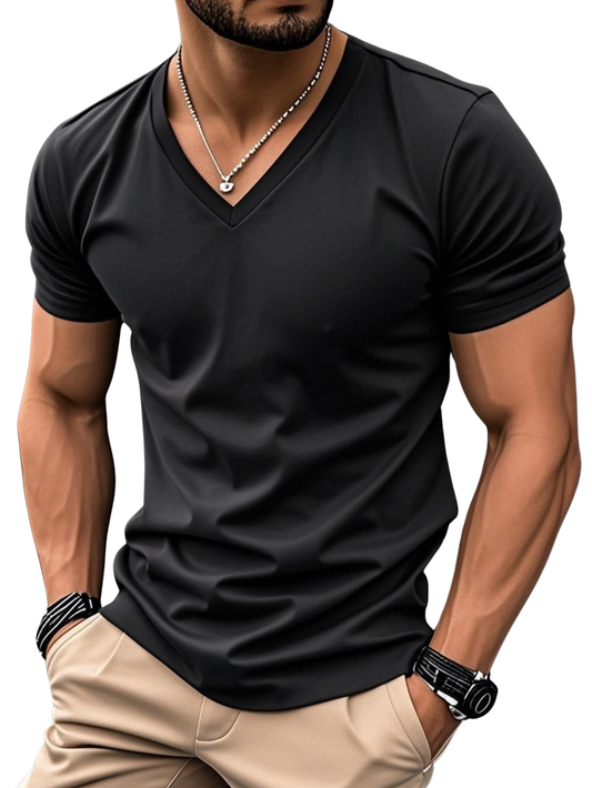 Dorian | Modern Fitted Basic T-Shirt