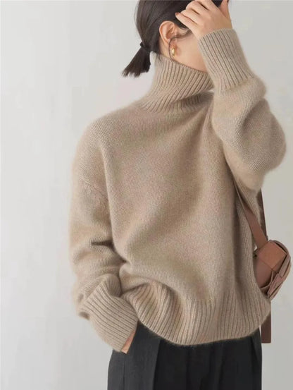 Brivelle | Luxe Turtleneck Knit Sweater