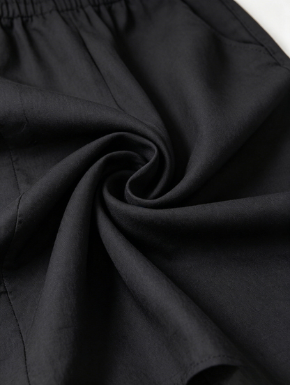 Evadne | Elastic Waist Utility Jumpsuit
